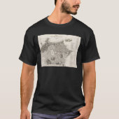 Mapa da cidade do Rio de Janeiro (1820) T-Shirt (Voorkant)