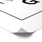 Mapa Da Cidade Guimarães Estilo Linha Clássico Poster (Hoek)