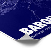 Mapa de Barquisimeto - Venezolaanse kaart Poster (Hoek)