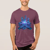 Mapa de circuitos Tri-Blend shirt (Voorkant)