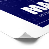 Mapa de Maracaibo - Venezolaanse reiskaart Poster (Hoek)