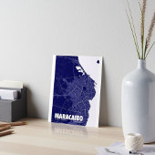 Mapa de Maracaibo - Venezolaanse reiskaart Poster