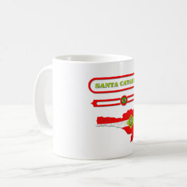 MAPA DE SANTA CATARINA. SAMER BRASIL KOFFIEMOK