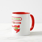 MAPA DE SANTA CATARINA. SAMER BRASIL MOK (Voorkant rechts)