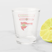 MAPA DE SANTA CATARINA. SAMER BRASIL SHOT GLAS (Achterkant)