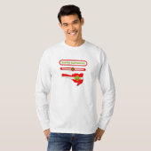 MAPA DE SANTA CATARINA. SAMER BRASIL T-SHIRT (Voorkant volledig)