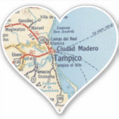 Mapa De Tampico Sticker (Voorkant)