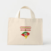 MAPA DO RIO GRANDE DO SUL. SAMER BRASIL MINI TOTE BAG (Voorkant)