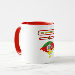 MAPA DO RIO GRANDE DO SUL. SAMER BRASIL MOK