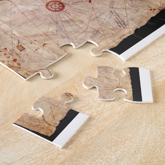 Mapa Piri Reis Legpuzzel (Zijkant)