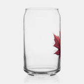 Mapel Leaf, Ahornblatt Blikvorm Glas (Voorkant)