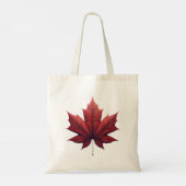 Mapel Leaf, Fall, Winter Tote Bag (Achterkant)