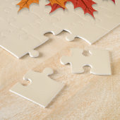 Mapelbladcirkel Legpuzzel (Zijkant)