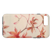 Mapelbladeren ( Japanse afdruk) Case-Mate iPhone Case (Achterkant (Horizontaal))