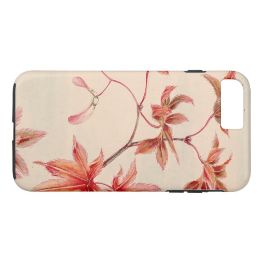 Mapelbladeren ( Japanse afdruk) Case-Mate iPhone Case (Achterkant (Horizontaal))