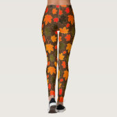 Mapelbladeren Leggings (Achterkant)