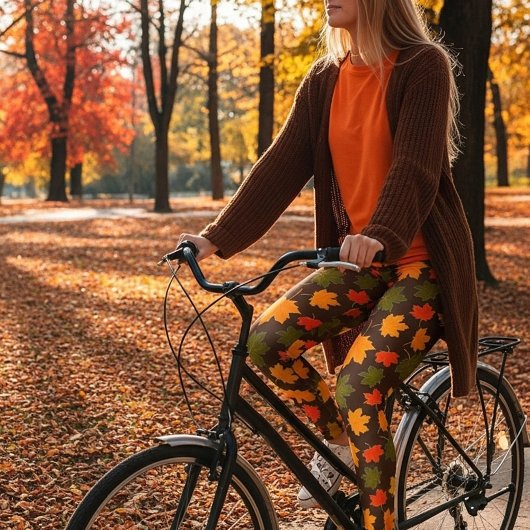 Mapelbladeren Leggings