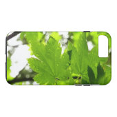 Mapelbladeren met regendruppels Case-Mate iPhone case (Achterkant (Horizontaal))
