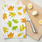 Mapelbladeren Theedoek (Quarter Fold)