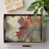 Mapelbomen in herfst schilderen tissuepapier (Geschenk)