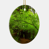 Mapelbomen in het sequoibos keramisch ornament (Rechts)