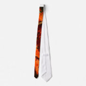 Mapelboom in Herfst op een Herfst van de Mannen Ve Stropdas (Achterkant)