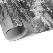 Mapelboom in sneeuw cadeaupapier (Rol Hoek)