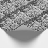 Mapelboom in sneeuw cadeaupapier (Hoek)