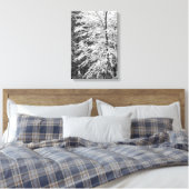 Mapelboom in sneeuw canvas afdruk (Insitu (Slaapkamer))