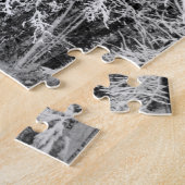 Mapelboom in sneeuw legpuzzel (Zijkant)