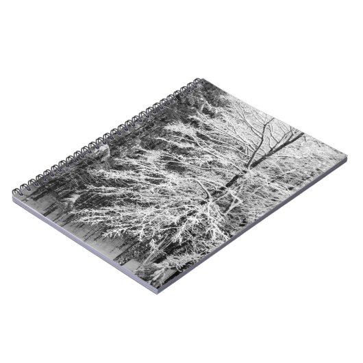 Mapelboom in sneeuw notitieboek (Linkerzijde)