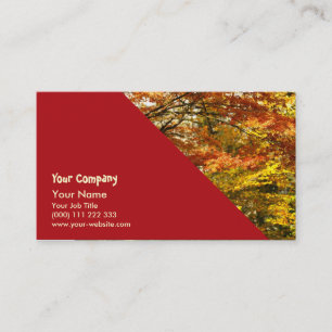 Mapelboombladeren Visitekaartje