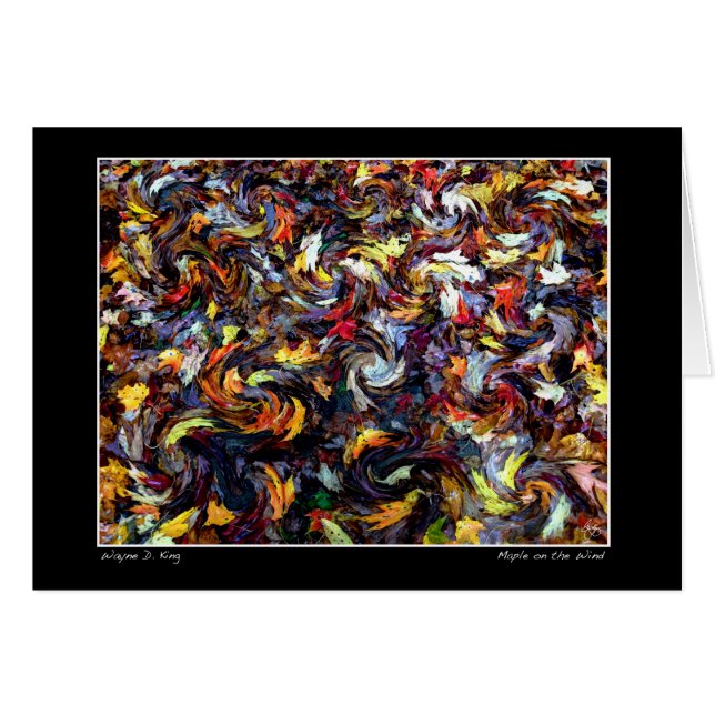 Mapels in de wind (Voorkant Horizontaal)