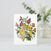 Mapenbloemen Briefkaart (Staand voorkant)