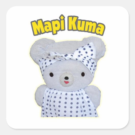Mapi Kuma Stickers #1 (Voorkant)