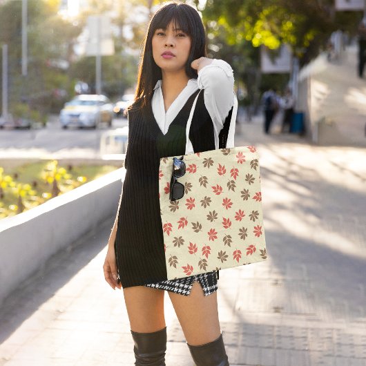 Maple Ash Leaves Tote Bag