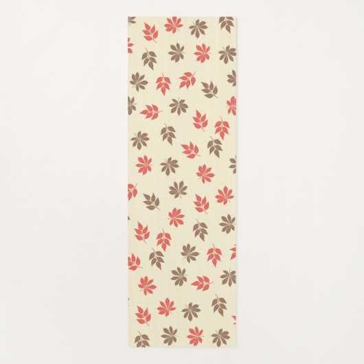 Maple Ash Leaves Yogamat (Voorkant)