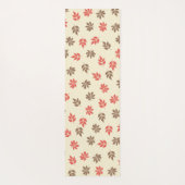 Maple Ash Leaves Yogamat (Achterkant)