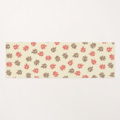 Maple Ash Leaves Yogamat (Voorkant (horizontaal))