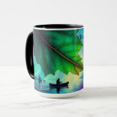 Maple Aurora Canoe River Guidance Blue Mok (Voorkant links)