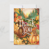  Maple Autumn Herfst Bedankkaart (Voorkant)