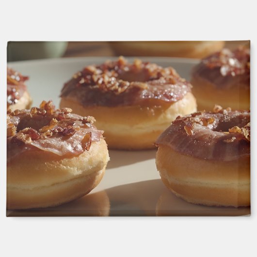 Maple Bacon Donuts Magneet (Voorkant)