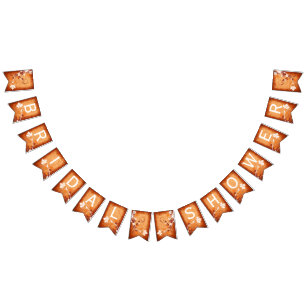 Maple bladeren sinaasappel herfst bruiloft vrijgez vlaggetjes