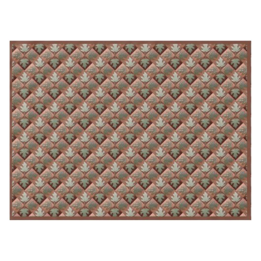Maple bladeren Tablecloth Tafelkleed (Voorkant (Horizontaal))