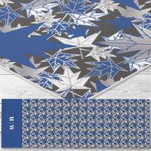 Maple Blauw op een Koolsteenachtergrond