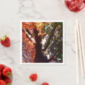 Maple boom bos bladeren herfst botanische servet (Insitu)