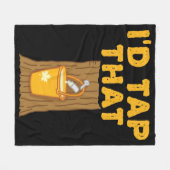 Maple Boom waar ik op zou tikken die suiker zou aa Fleece Deken (Voorkant (Horizontaal))