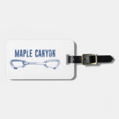 Maple Canyon klimmen Quickdraw Bagagelabel (Voorkant horizontaal)