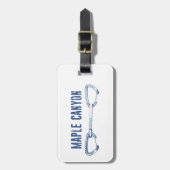 Maple Canyon klimmen Quickdraw Bagagelabel (Voorkant verticaal)