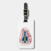 Maple Canyon-klimmer Carabiner Bagagelabel (Voorkant verticaal)